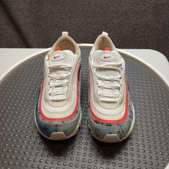 Nike Air Max 97 Women’s US 7 Cream Orange DV2180-900 Running Shoes Sneakers - Picture 1 of 6